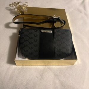 Michael Kors Black Logo Belt Bag